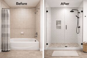 Walk-In Shower vs. Tub Replacement: What Marin County Homeowners Should Consider