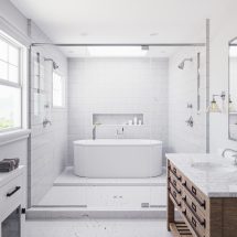 design bathroom unique high end Marin County